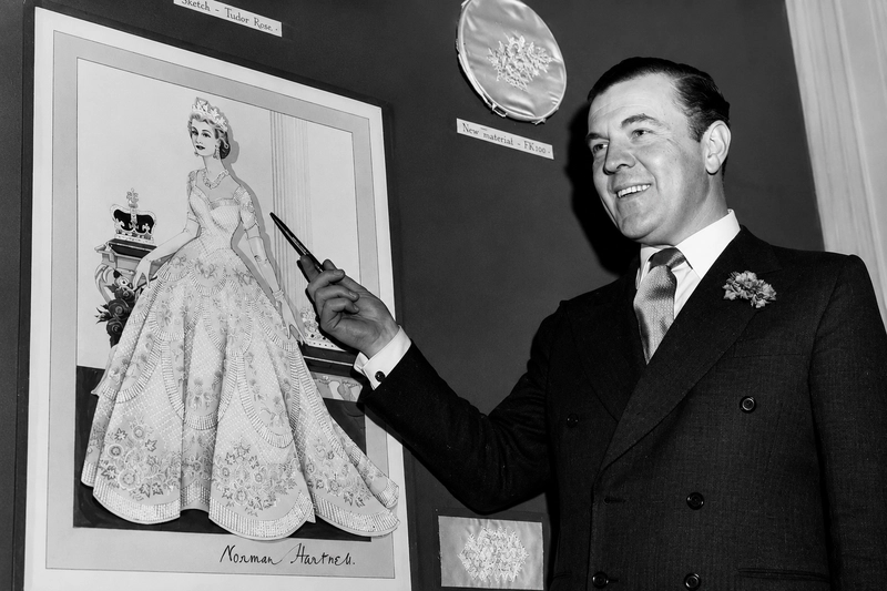 Norman Hartnell Leaves British Fashion Crowned in Memory 1 Norman Hartnell Leaves British Fashion Crowned in Memory 1
