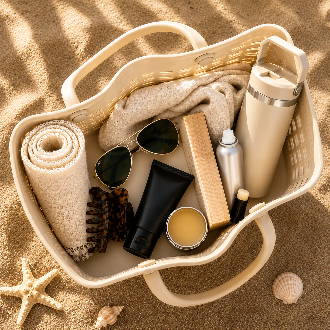 Smart and Simple Beauty Kit for Summer Vacation Summer Beauty Kit