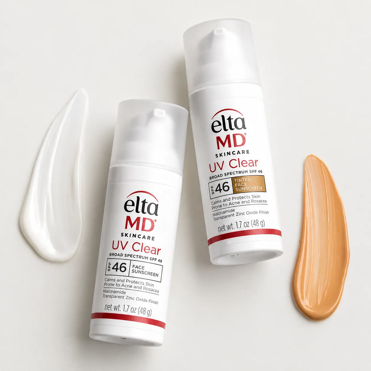 EltaMD UV Clear Broad-Spectrum Lightweight Sunscreens EltaMD UV Clear Broad-Spectrum