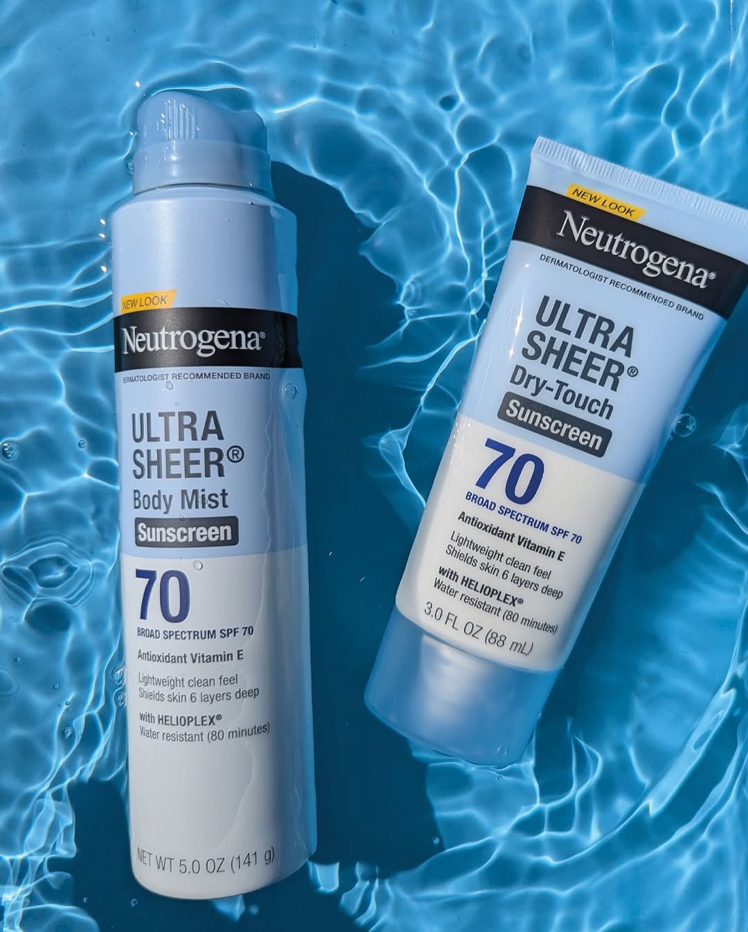 Neutrogena Ultra Sheer Dry-Touch Sunscreen Lightweight Sunscreens Neutrogena Ultra Sheer Dry-Touch Sunscreen