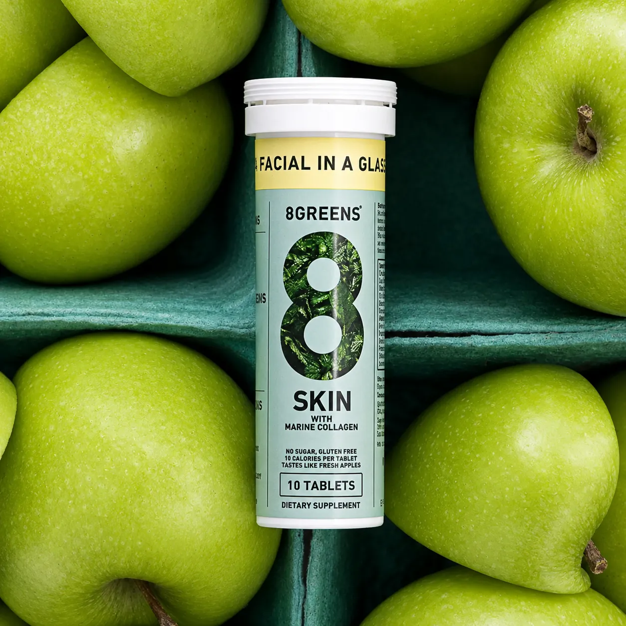 8Greens Skin Effervescent Tablet Micro-Hydration 8Greens Skin Effervescent Tablet