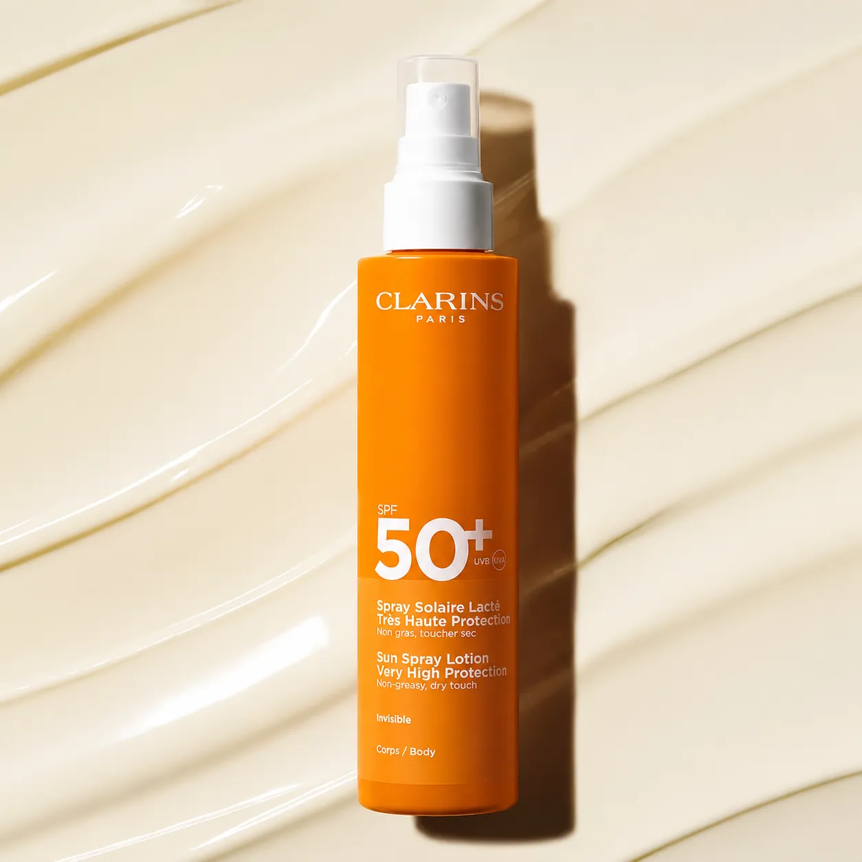Clarins Sun Care Body Lotion-in-Spray Lightweight Body Sunscreens Clarins Sun Care Body Lotion-in-Spray