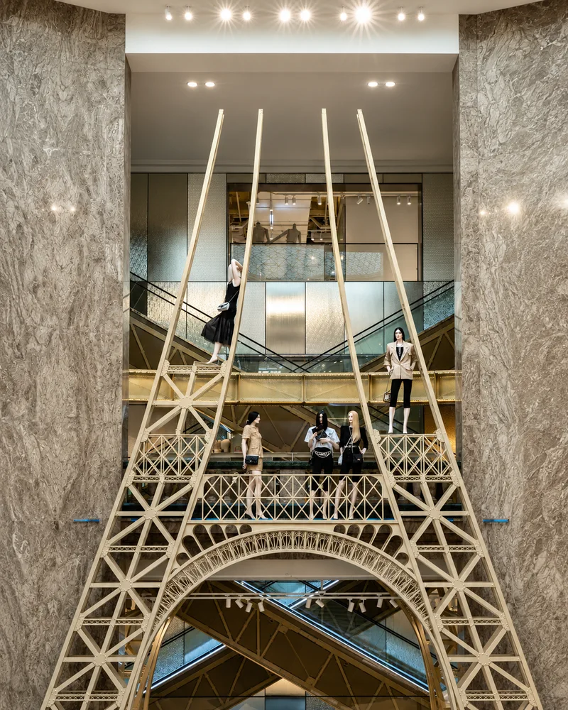Chanel Paris Galeries Lafayette Champs-Élysées Luxury Retail Real Estate Is Making Slowdowns Crueler 0