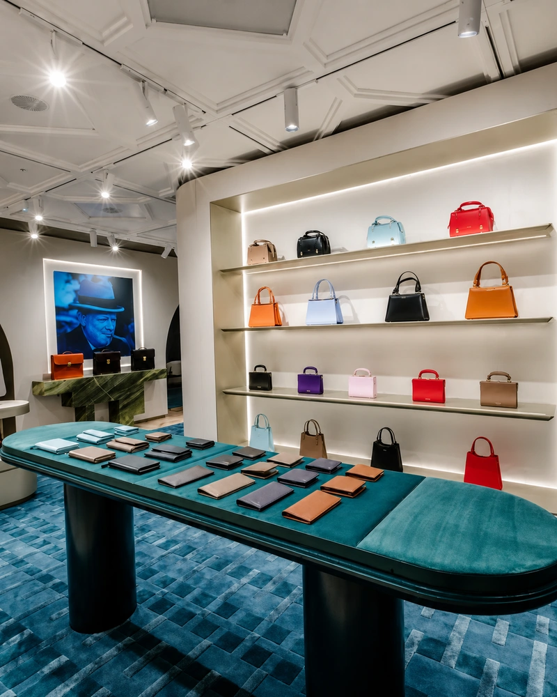 Swaine’s Teal Salon on New Bond Street Luxury Retail Real Estate Is Making Slowdowns Crueler 4
