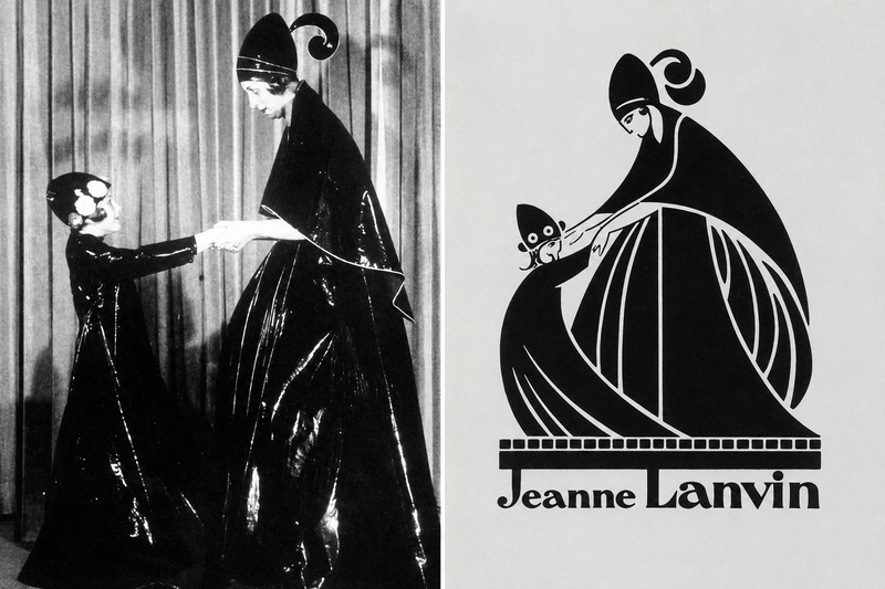 Jeanne Lanvin Logo When Jeanne Lanvin Passed, Paris Kept Her Love In Blue
