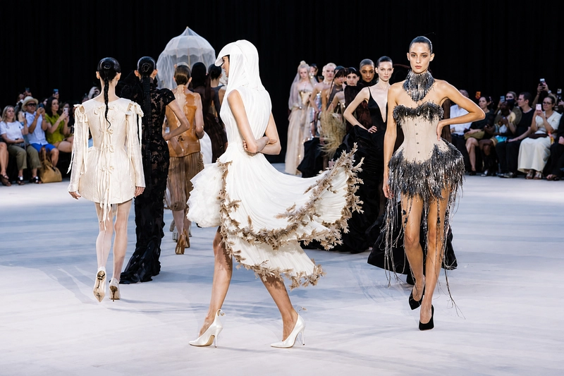 Mohammed Ashi Made the Ghosts Waltz Through Fall 2026 Couture Mohammed Ashi Made the Ghosts Waltz Through Fall 2026 Couture