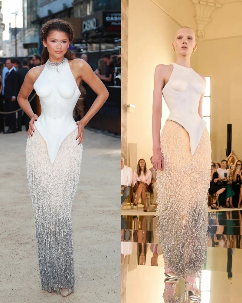 Zendaya Schiaparelli Dress Was Law Roach’s Same-Day Coup