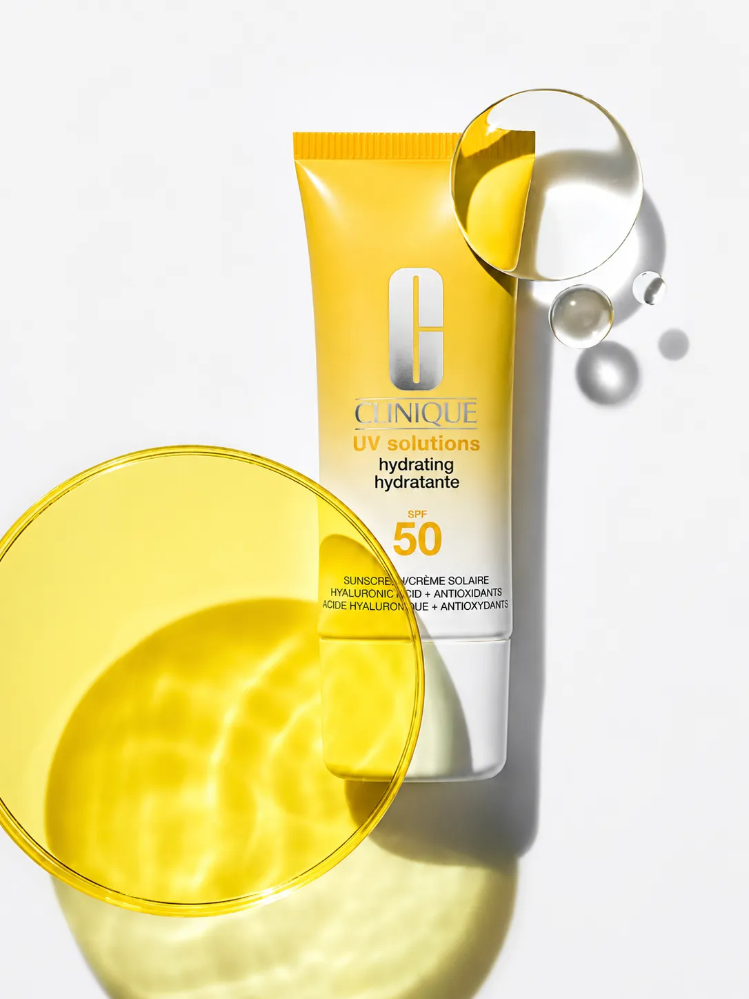 Clinique UV Solutions Hydrating Sunscreen SPF 50 with Hyaluronic Acid Skincare Clinique UV Solutions Hydrating Sunscreen SPF 50 with Hyaluronic Acid