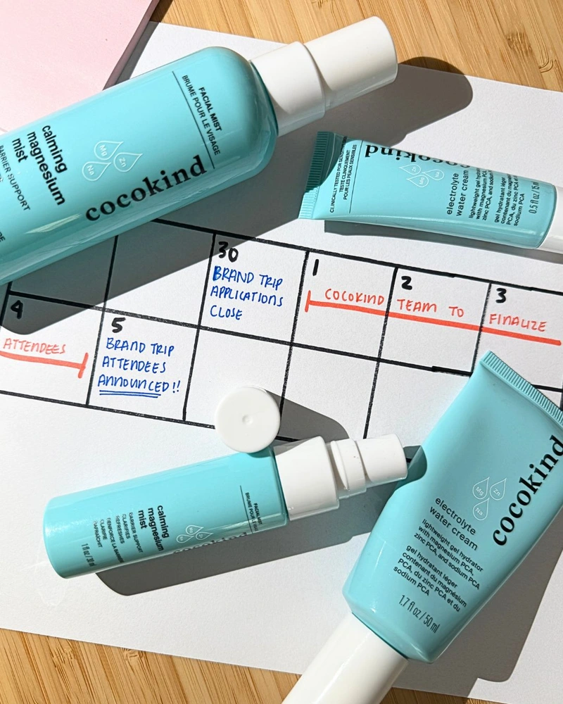 Cocokind Calming Magnesium Mist, Hydrating Electrolyte Rescue Serum, and Electrolyte Water Cream Electrolytes in skincare 4