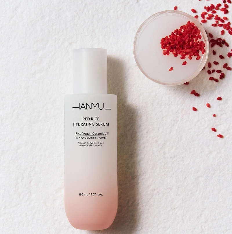 Hanyul Red Rice Hydrating Serum Fermented Rice Works Both Ways 4