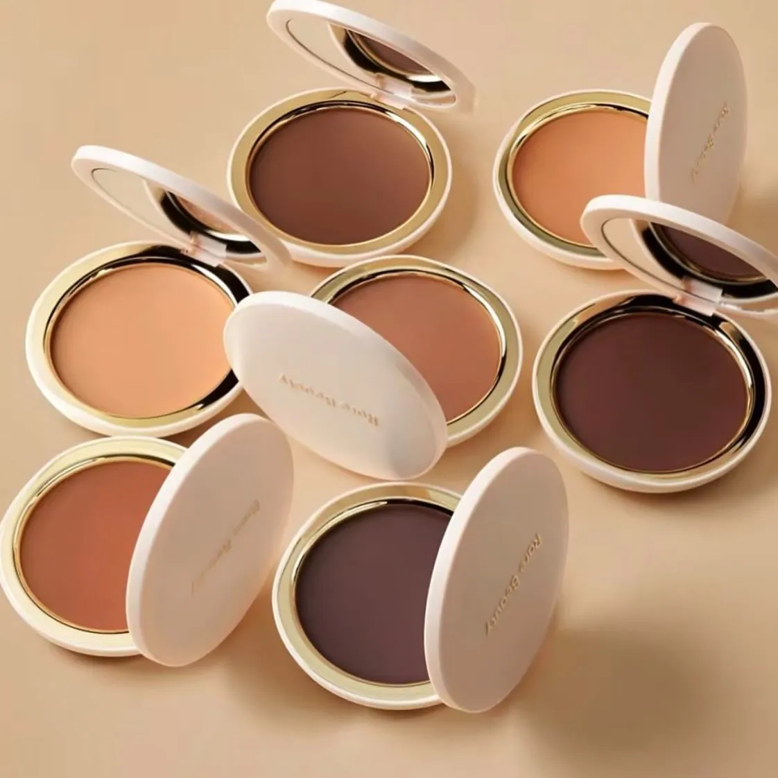 Rare Beauty Warm Wishes Soft Matte Powder Bronzer bare skin makeup Rare Beauty Warm Wishes Soft Matte Powder Bronzer