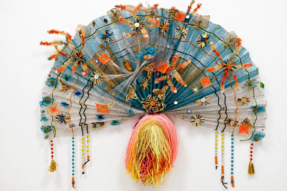 Zanzidae: Peacock Series 1979 by Lynda Benglis Jonathan Anderson 2