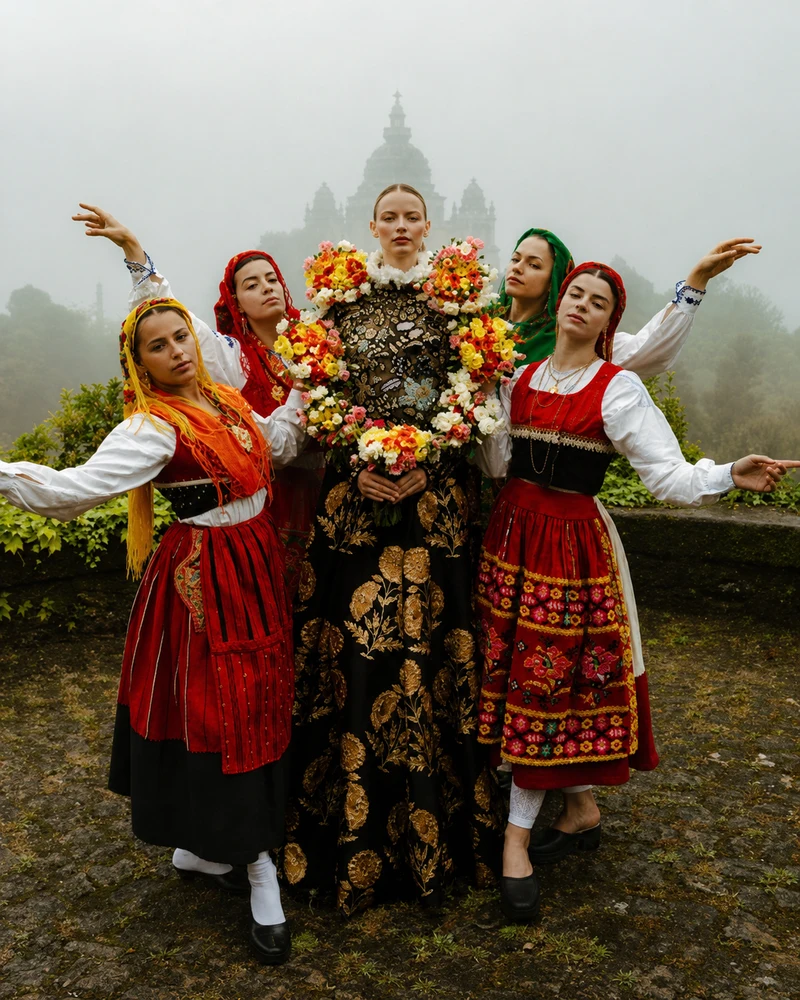 Vogue Portugal, May 2025 European Folklore Style: Tales Woven Into the Soul 20