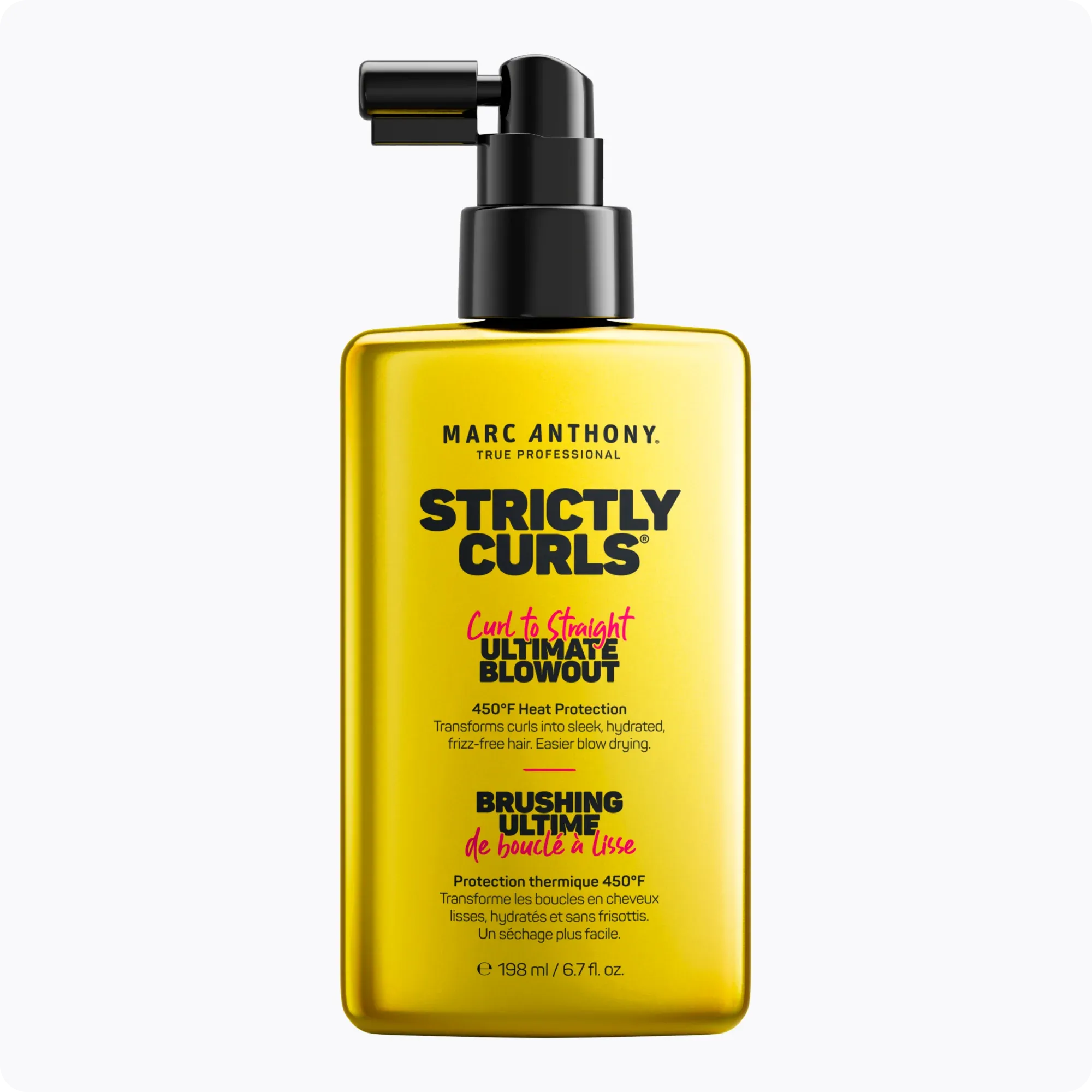 Marc Anthony Strictly Curls to Straight Ultimate Blowout polished hair Marc Anthony Strictly Curls to Straight Ultimate Blowout