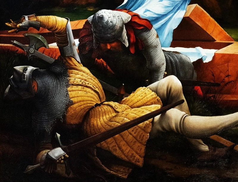 Matthias Grünewald's The Resurrection, painted circa 1512–1516 Why Quilted Fabric Holds a Unique Place in Fashion 23