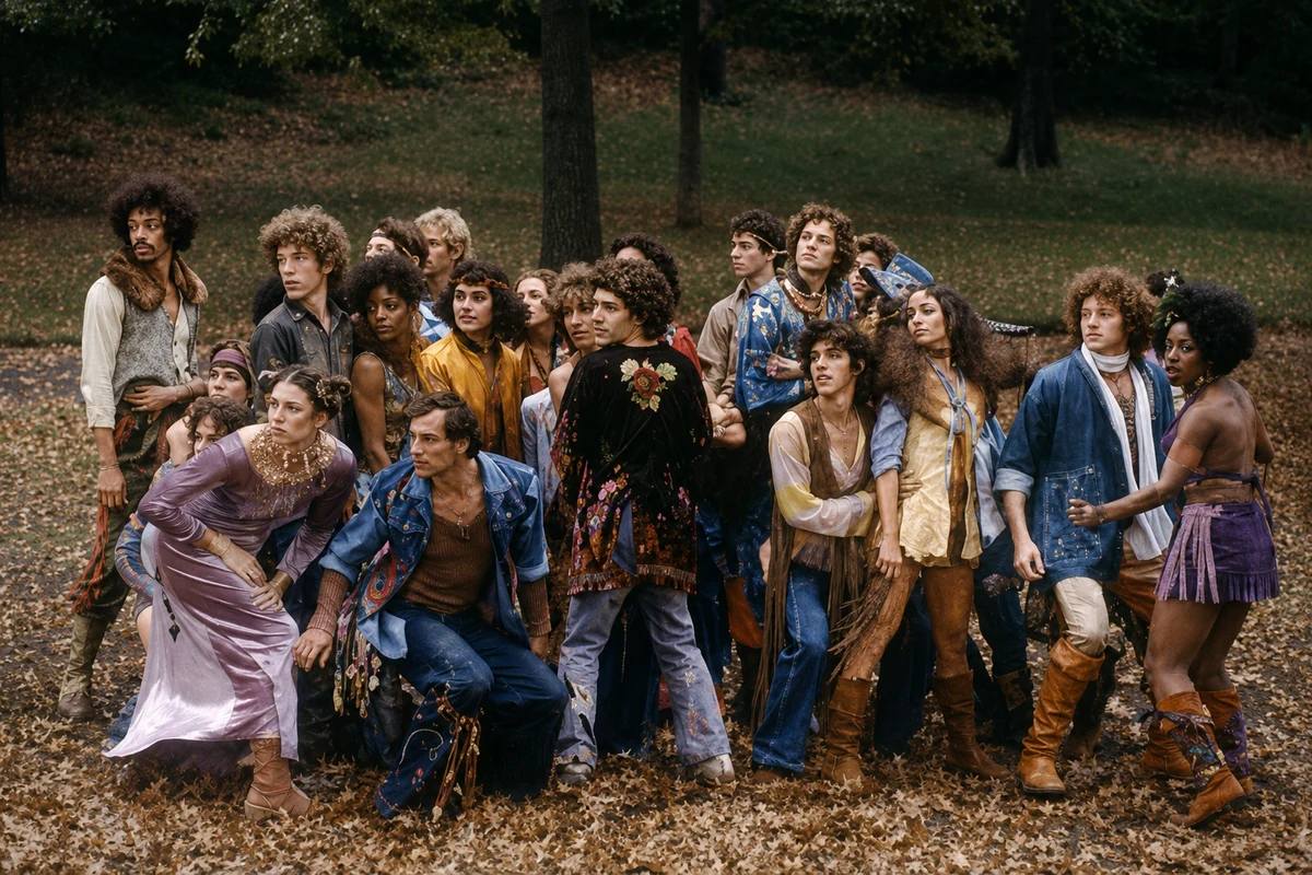 Hair, 1979 hippie style movie 3