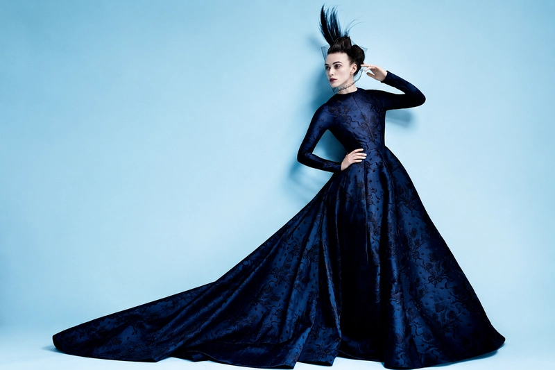 Keira Knightley photographed by Mario Testino for the October 2012 issue of Vogue Brocade Fabric: A Regal Tapestry of Power and Tradition 39