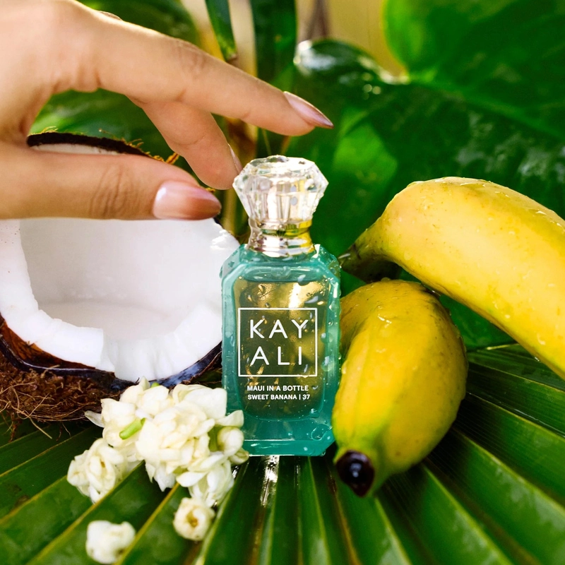 Kayali Maui in a Bottle Sweet Banana banana-scented perfume