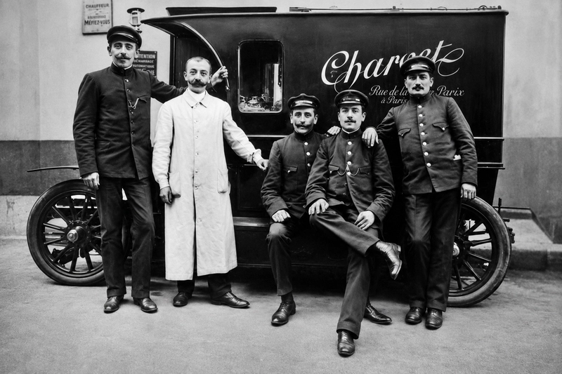 Charvet delivery van from the early 20th century Chanel Bought A Charvet Shirt. Then The Whole Store 7