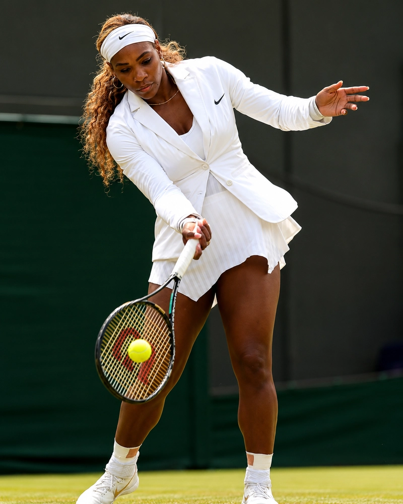 Serena Williams, 2013 How White at Wimbledon Became a Century of Style 4