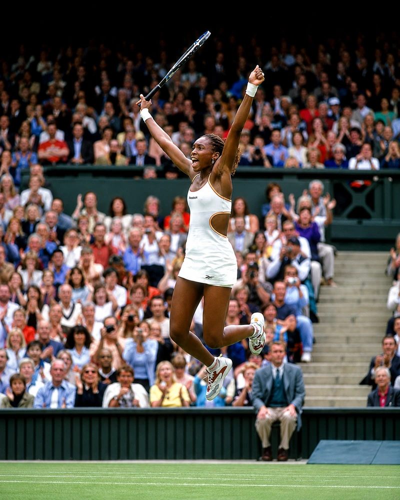 Venus Williams, 2000 How White at Wimbledon Became a Century of Style 3