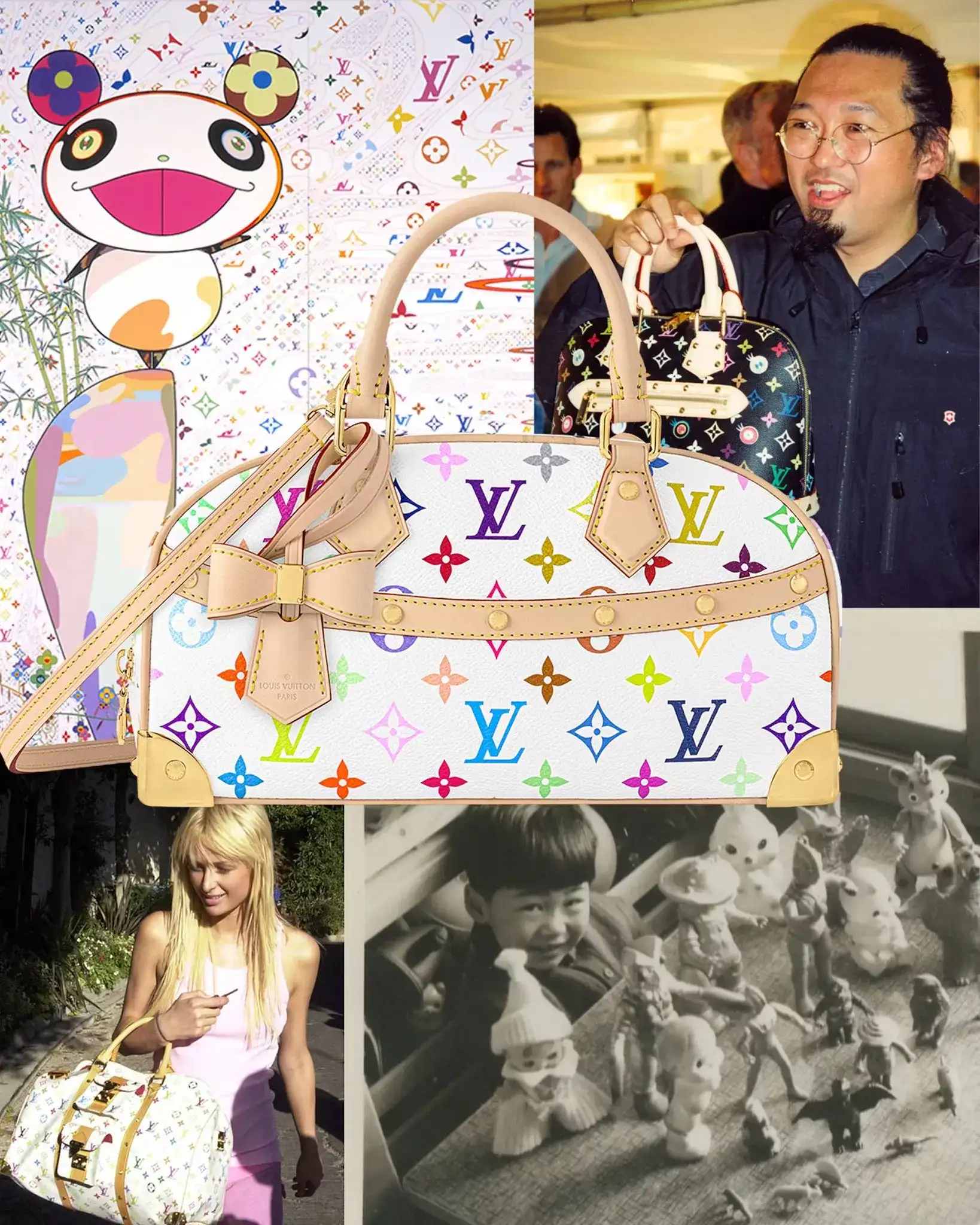 Louis Vuitton x Murakami and the Multicolore Monogram Louis Vuitton x Murakami and the Multicolore Monogram
