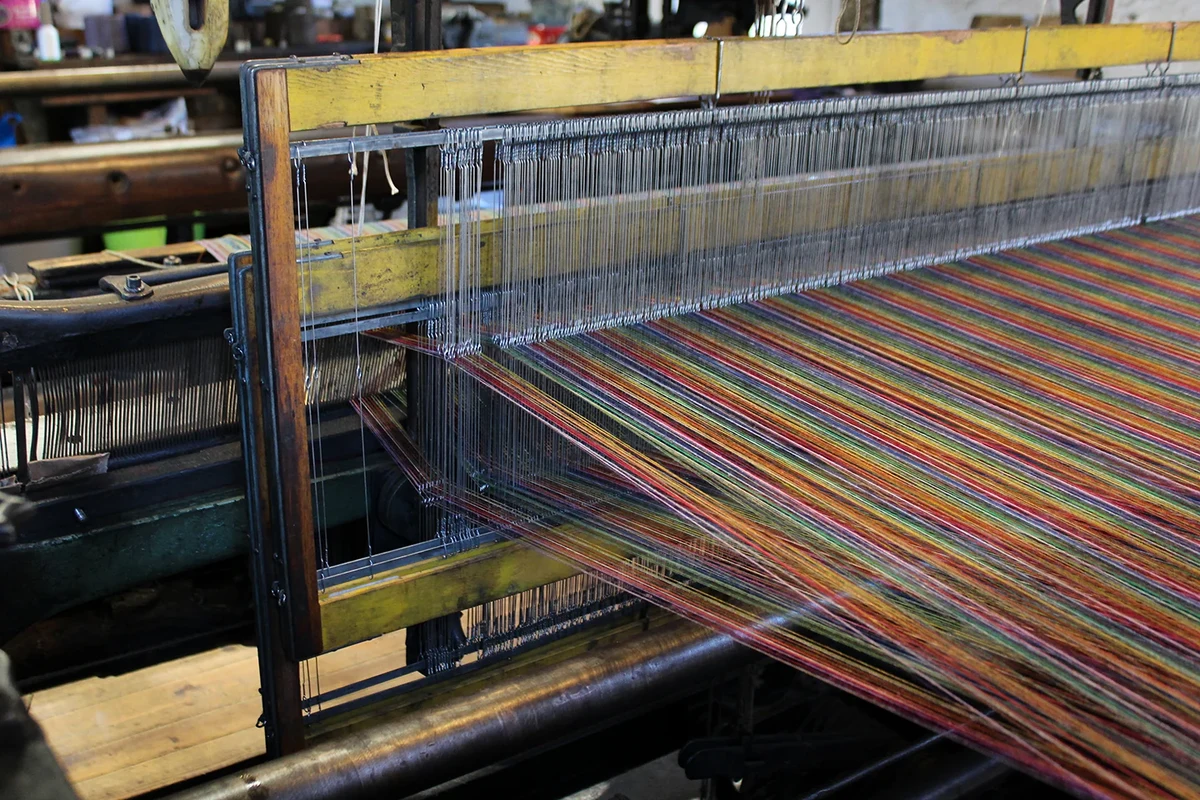 The process of producing flannel fabric flannel fabric 4
