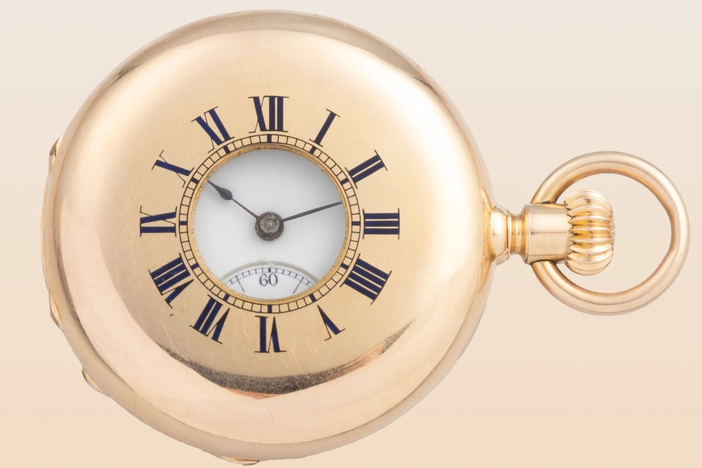 Lot No.1: Patek Philippe (c.)1875, a historical pendant-watch, half-hunting case Geneva Online Watch Auction
