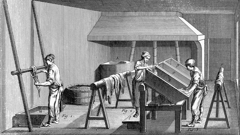 Leather tanning in the 18th-century Suede Fabric: From Ancient Hide to Runway 3