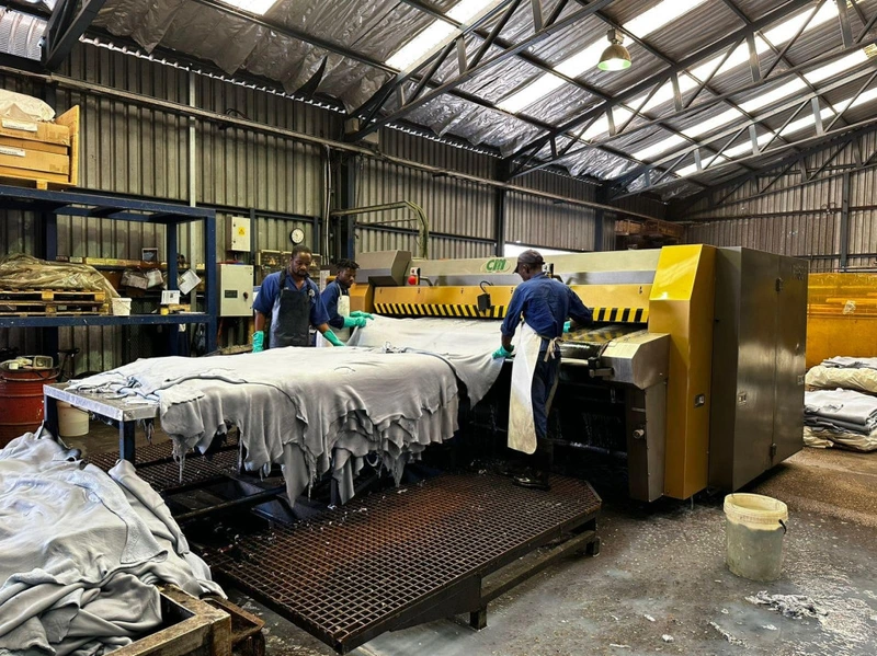 Industrial leather splitting machine Suede Fabric: From Ancient Hide to Runway 4