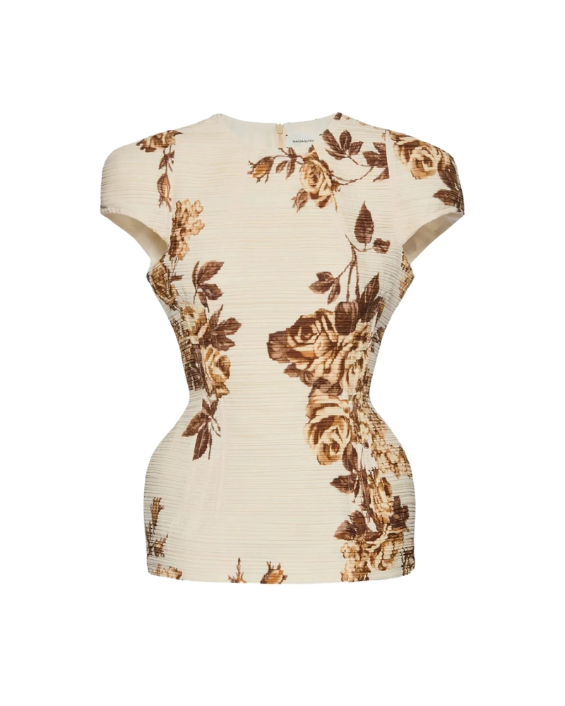 Magda Butrym Blouse Faded Botanica