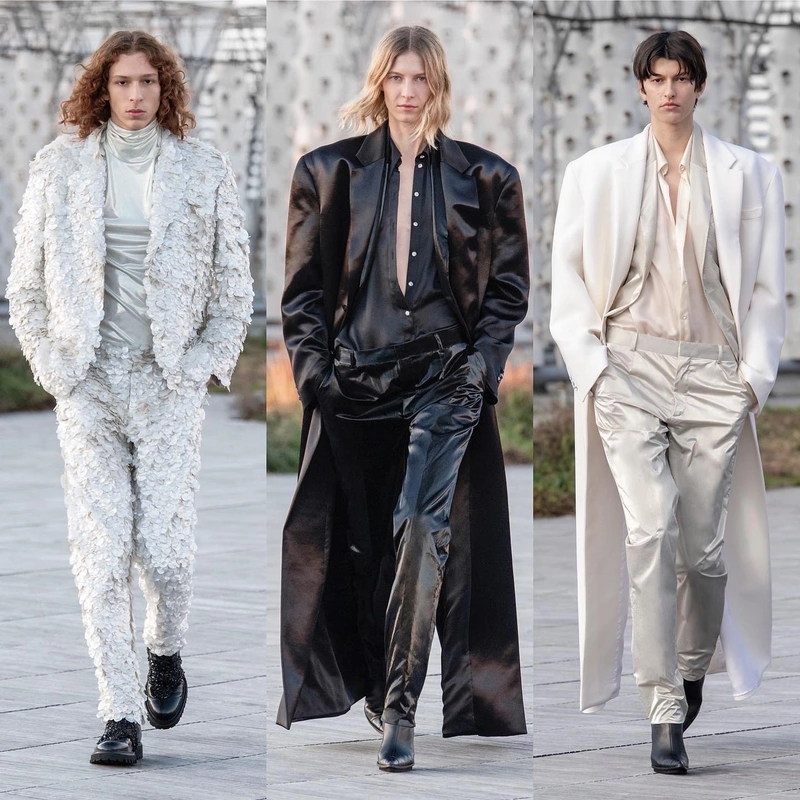 Azzaro Spring 2022 Couture Olivier Theyskens: Every Exit Became Another Return 19