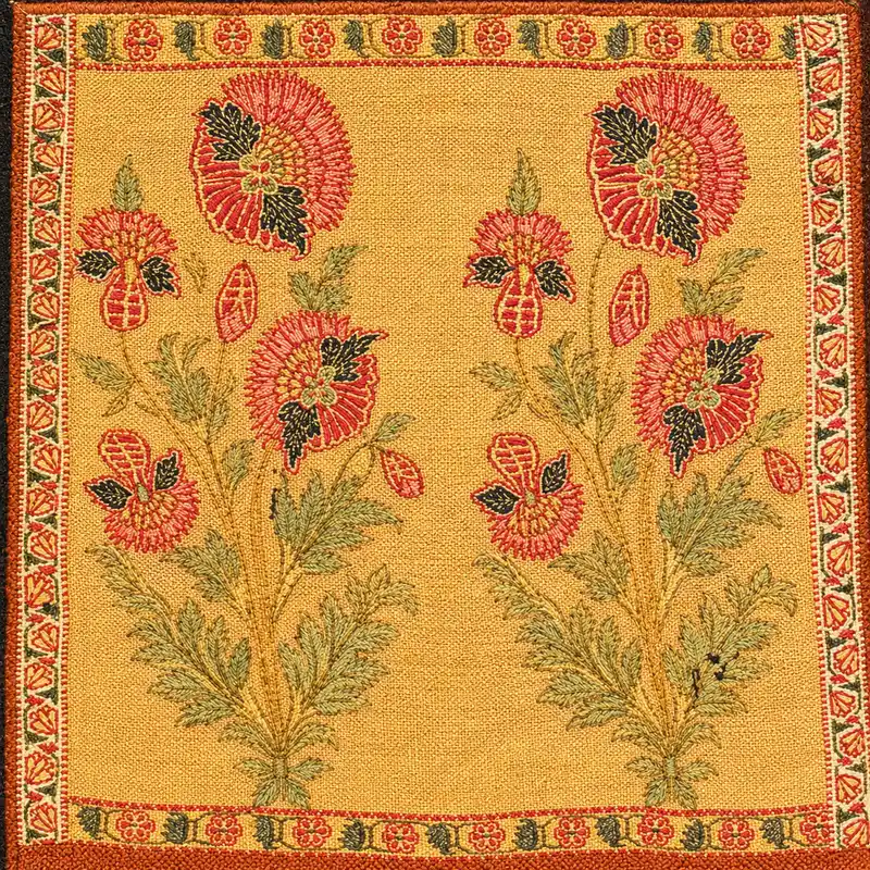 Mughal Kashmir shawl, 17th-century Cashmere Fabric: Luxury Begins Beneath a Goat’s Fur 13