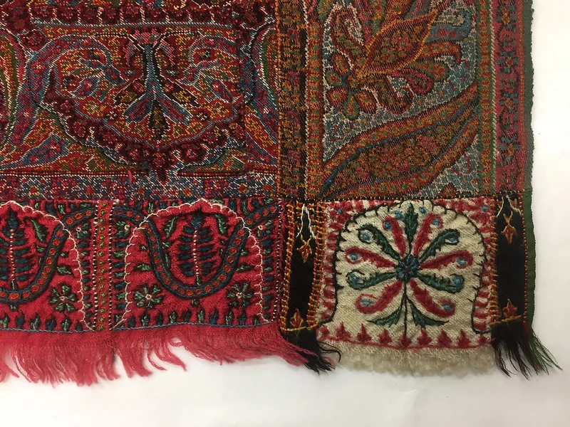19th-century Indian shawl imported to Europe Cashmere Fabric: Luxury Begins Beneath a Goat’s Fur 14