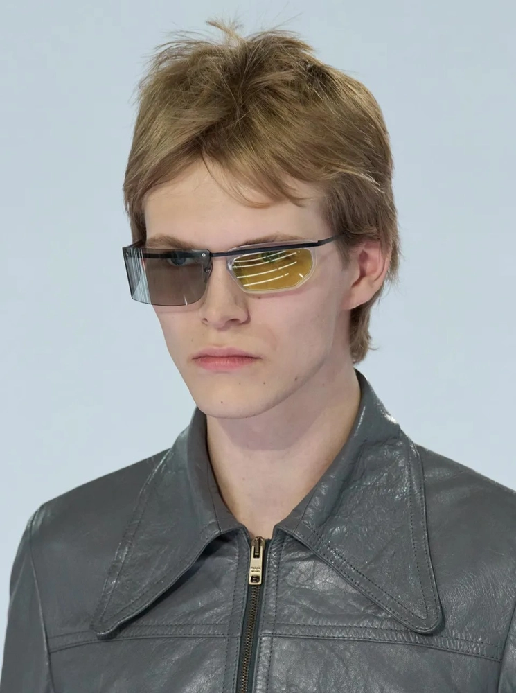 Prada’s Spring/Summer 2027 Menswear Glasses Look Unwell