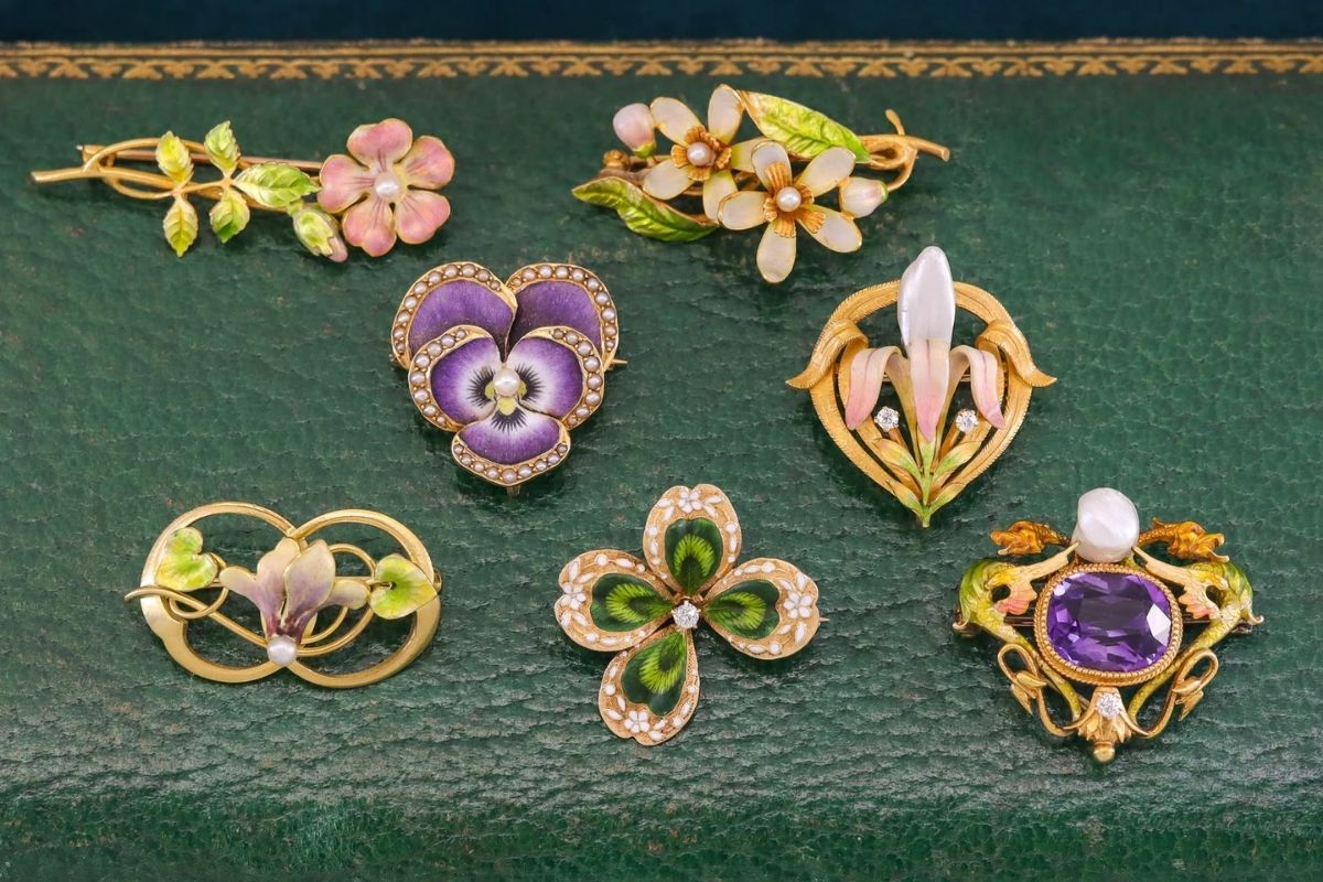 Enamel jewelry popularity increased Enamel jewelry is Luxury’s Most Brilliant Return to Color