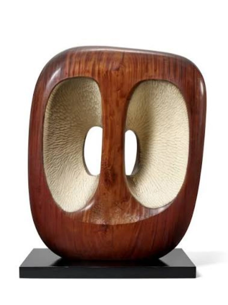 Hollow Form with White Interior Barbara Hepworth