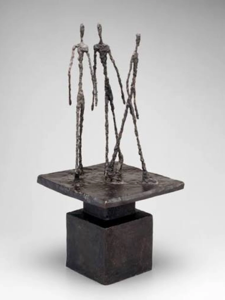 Three Men Walking, 1948, Bronze Giacometti