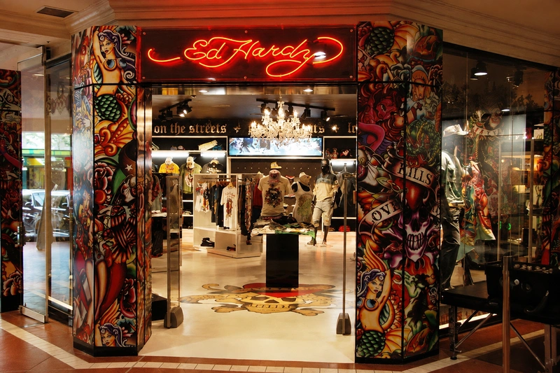 Ed Hardy Adelaide store Ed Hardy Is Back. Are We Messy Again? 9