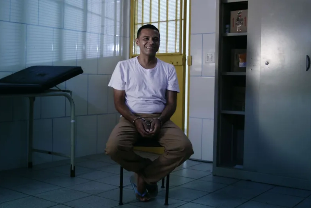 Laéssio Rodrigues de Oliveira in a scene from the documentary 'Letters to a Book Thief' stolen artworks are recovered