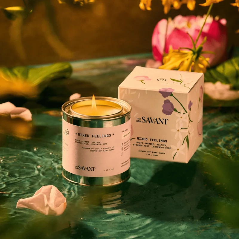 The New Savant Mixed Feelings Candle Rice Fragrance Is the New Way to Wear Comfort 5