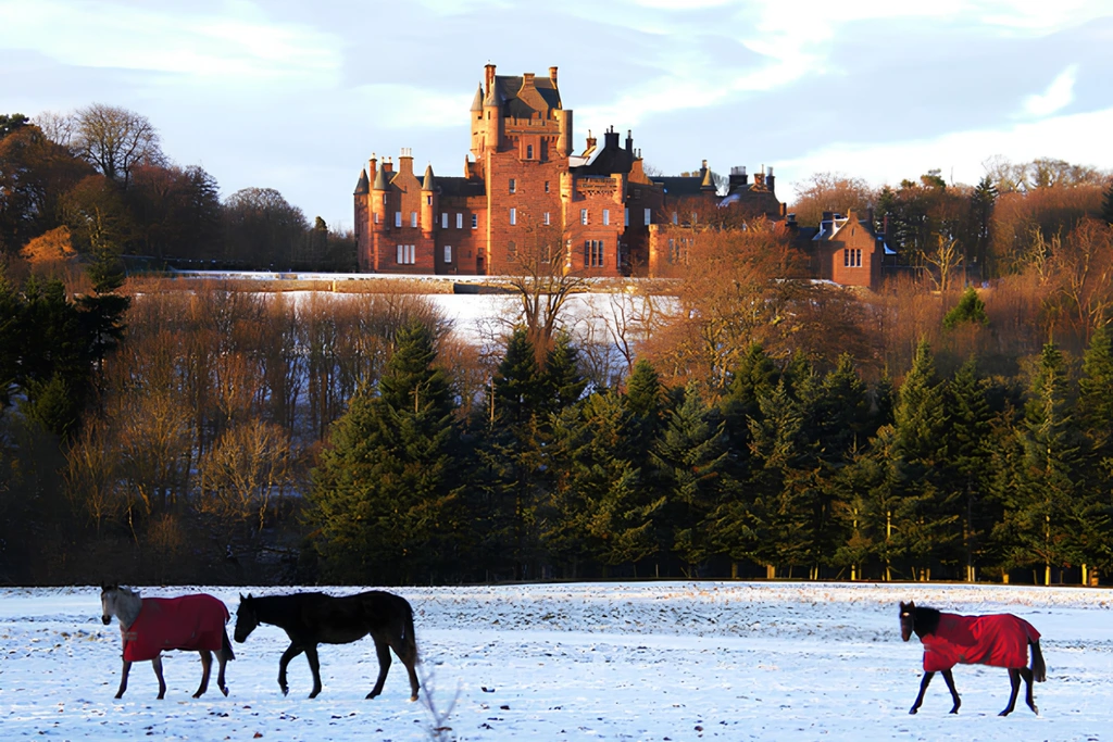 Ayton Castle in Berwickshire castle luxury lifestyle