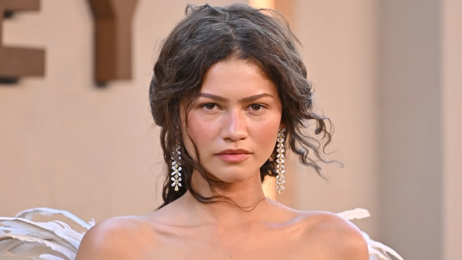 Zendaya on the red carpet at the New York premiere of "The Odyssey" Zendaya’s Athena makeup looks Zendaya on the red carpet at the New York premiere of "The Odyssey"