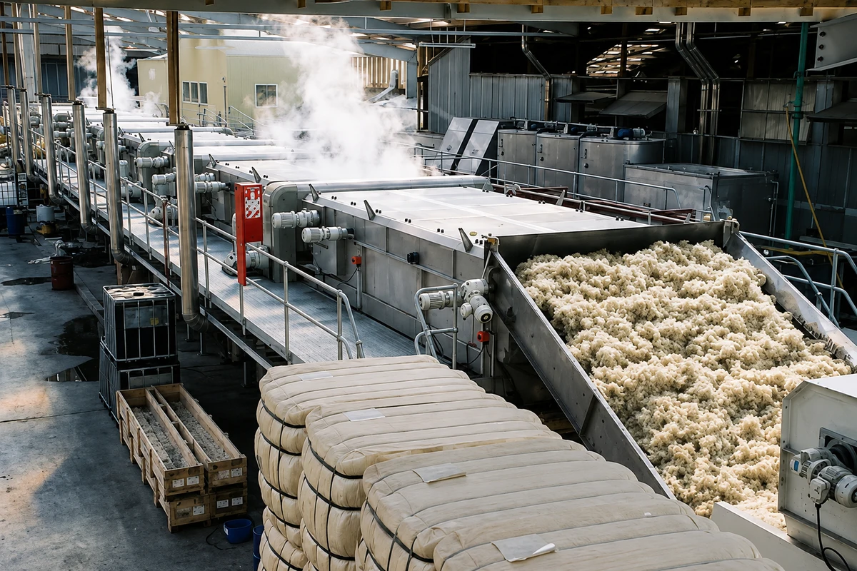 Wool scouring wool fabric 6