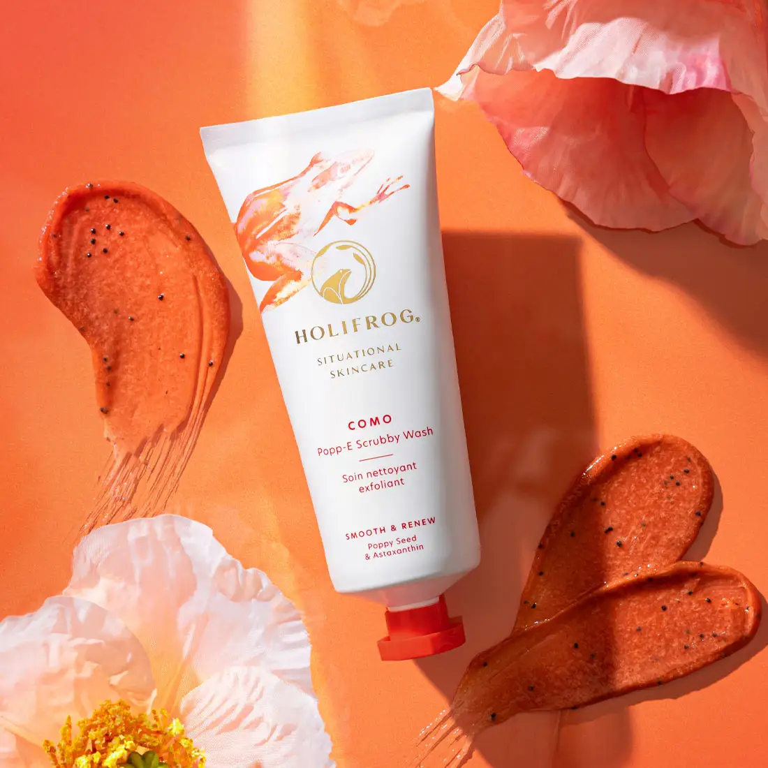 HoliFrog Como Popp-E Renewal Scrubby Wash Face Scrub Makes Exfoliation Feel Instant Again 6
