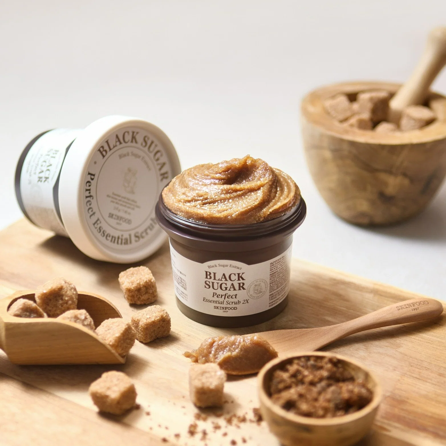SKINFOOD Black Sugar Perfect Essential Scrub 2X Face Scrub Makes Exfoliation Feel Instant Again 7