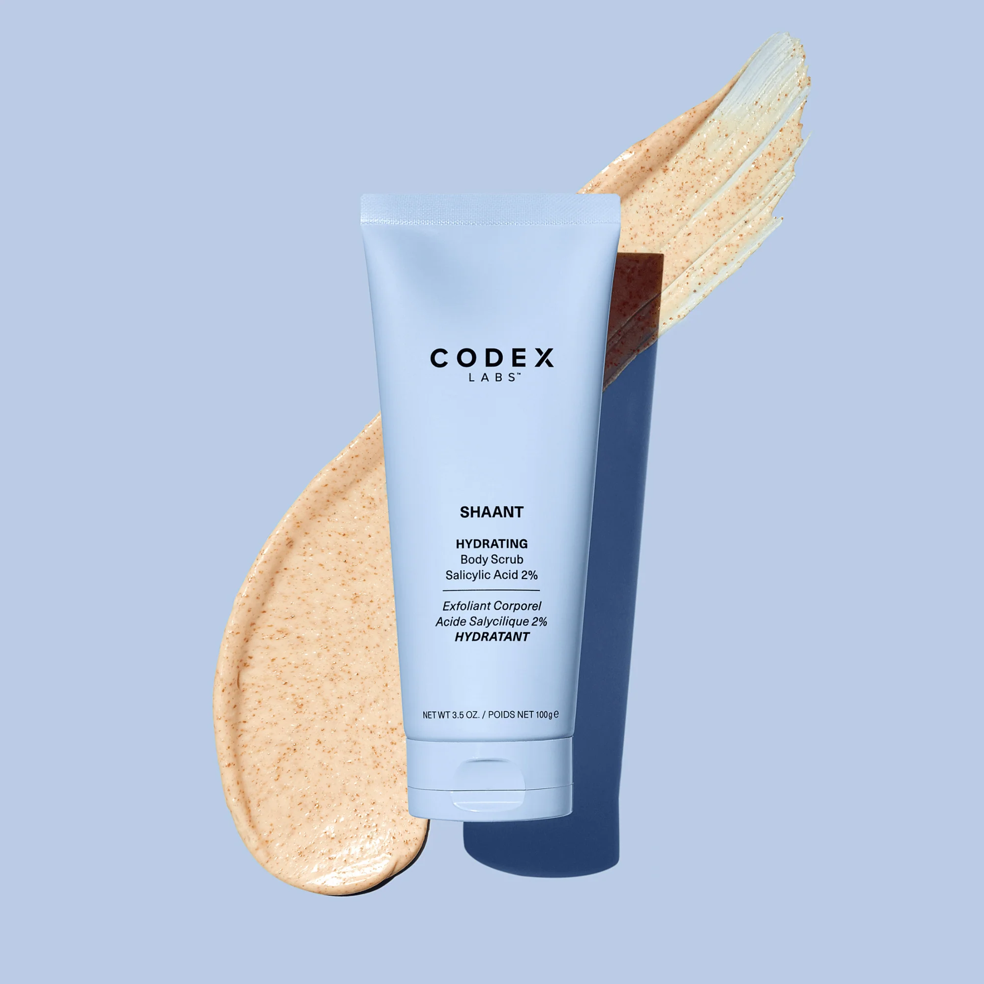 Codex Labs SHAANT Hydrating Acne Body Scrub body scrubs for acne-prone skin 5