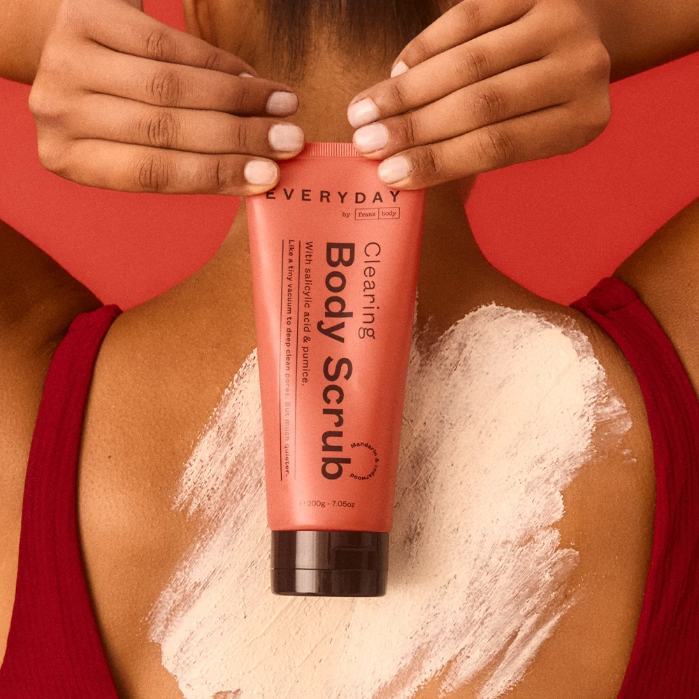 Frank Body Clearing Body Scrub body scrubs for acne-prone skin 1