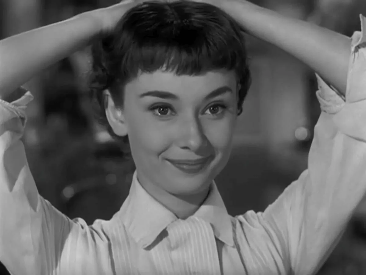 Roman Holiday (1953) Hepburn bang Roman Holiday (1953)