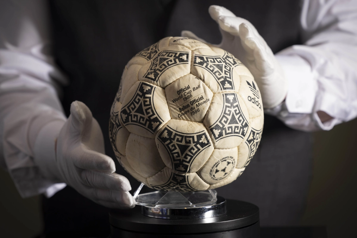 The Hand Of God Ball Was Auctioned For $3.35 Million